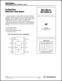 datasheet for MC100EL31D by ON Semiconductor