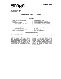 datasheet for COM81C17 by Standard Microsystems Corporation