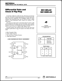 datasheet for MC100EL52DR2 by ON Semiconductor