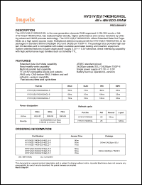 datasheet for HY51V17403HGLJ-6 by 