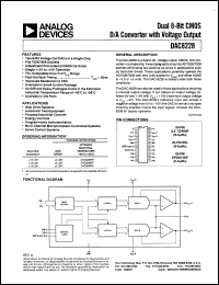 datasheet for DAC8228FR by Analog Devices