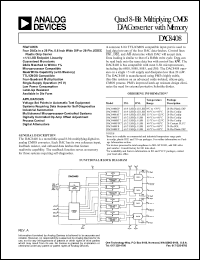 datasheet for DAC8408GP by Analog Devices