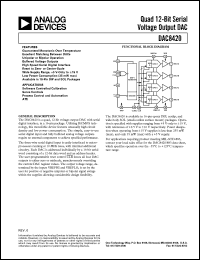 datasheet for DAC8420EP by Analog Devices