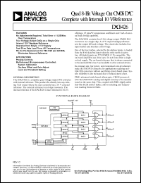 datasheet for DAC8426AR by Analog Devices