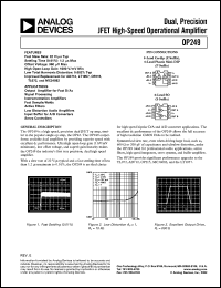 datasheet for OP249AZ by Analog Devices