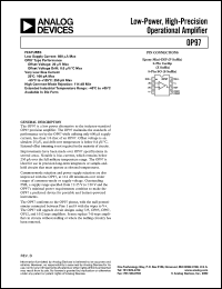 datasheet for OP97ARC/883 by Analog Devices