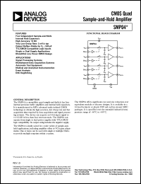 datasheet for SMP04EQ by Analog Devices