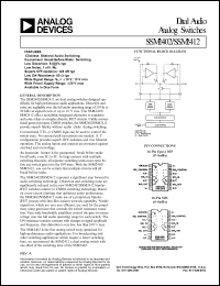 datasheet for SSM2402P by Analog Devices