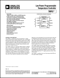 datasheet for TMP01FP by Analog Devices