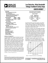 datasheet for AD8036-EB by Analog Devices