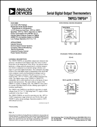 datasheet for TMP03FT9 by Analog Devices