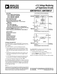 datasheet for ADM706PAR by Analog Devices