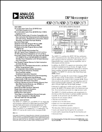 datasheet for ADSP-2171KST-133 by Analog Devices
