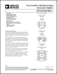 datasheet for OP184EP by Analog Devices