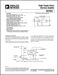 datasheet for AD22050N by Analog Devices