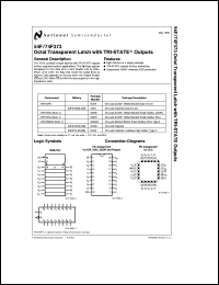 datasheet for 54F373DC by 