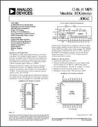 datasheet for AD9042ST by Analog Devices
