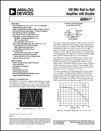 datasheet for 5962-9683901MPA by Analog Devices