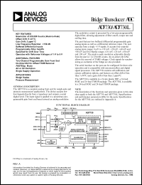datasheet for AD7730BRU by Analog Devices