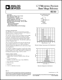 datasheet for AD1580ART by Analog Devices