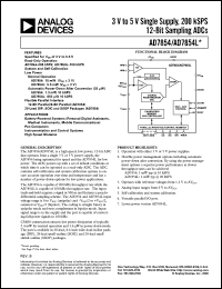 datasheet for EVAL-AD7854CB by Analog Devices