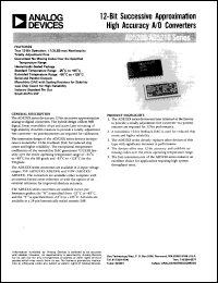 datasheet for AD52010BD by Analog Devices