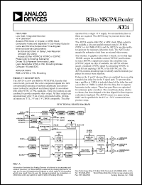 datasheet for AD724JR by Analog Devices