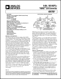 datasheet for AD9708-EB by Analog Devices