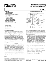 datasheet for AD7862AR-2 by Analog Devices