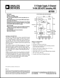 datasheet for AD7856AN by Analog Devices