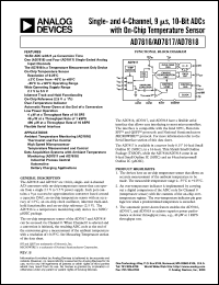 datasheet for AD7817BR by Analog Devices