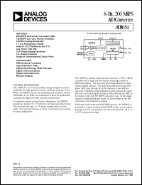 datasheet for AD9054BST-200 by Analog Devices