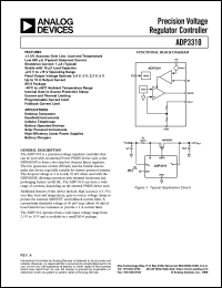 datasheet for ADP3310AR-2.8 by Analog Devices