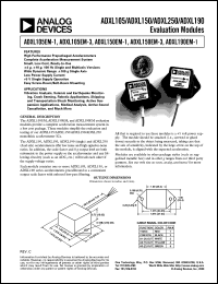 datasheet for ADXL150EM-1 by Analog Devices