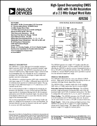 datasheet for AD9260AS by Analog Devices