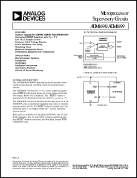 datasheet for ADM8698AN by Analog Devices