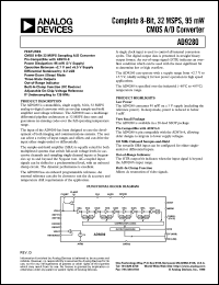 datasheet for AD9280ARS by Analog Devices