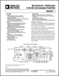 datasheet for ADUC812BS by Analog Devices