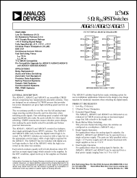 datasheet for ADG451BN by Analog Devices