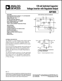 datasheet for ADP3605AR-3 by Analog Devices