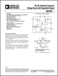datasheet for ADP3607AR-5 by Analog Devices