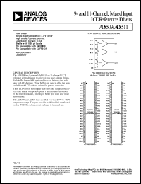 datasheet for AD8509ARU by Analog Devices