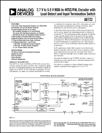 datasheet for AD723ARU by Analog Devices