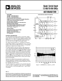 datasheet for AD7398BRU-REEL by Analog Devices