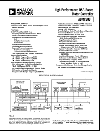datasheet for ADMC300-PB by Analog Devices