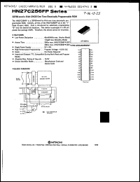 datasheet for HN27C256FP-25T by 