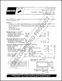 datasheet for LA4580M by SANYO Electric Co., Ltd.