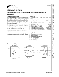 datasheet for LMH6624MFX by 