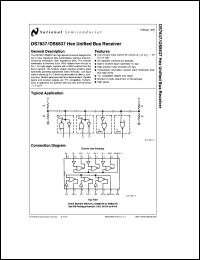 datasheet for DS7837J/883 by 