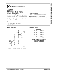 datasheet for LM2480NA by 